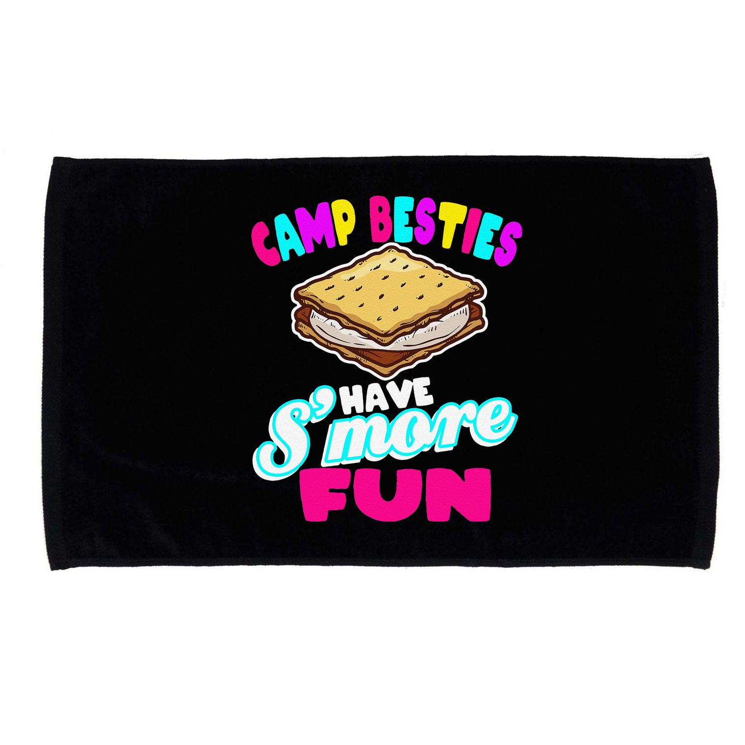 Camp Besties Have Smore Fun Microfiber Hand Towel