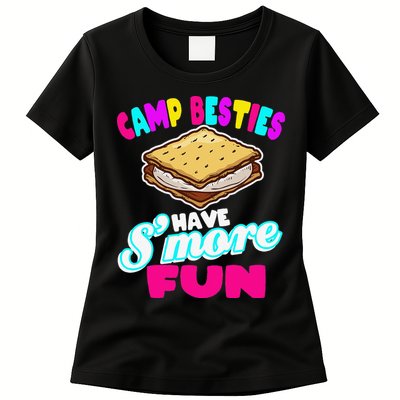 Camp Besties Have Smore Fun Womens T-Shirt