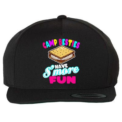 Camp Besties Have Smore Fun Wool Snapback Cap