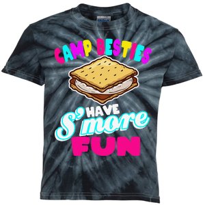 Camp Besties Have Smore Fun Kids Tie-Dye T-Shirt