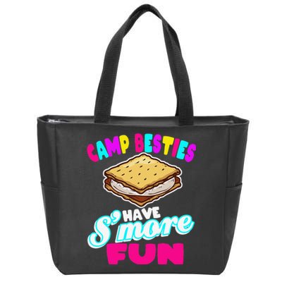 Camp Besties Have Smore Fun Zip Tote Bag