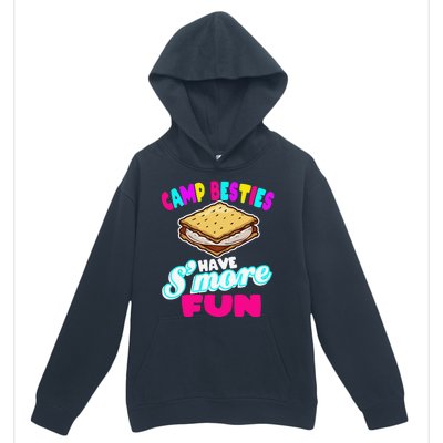 Camp Besties Have Smore Fun Urban Pullover Hoodie