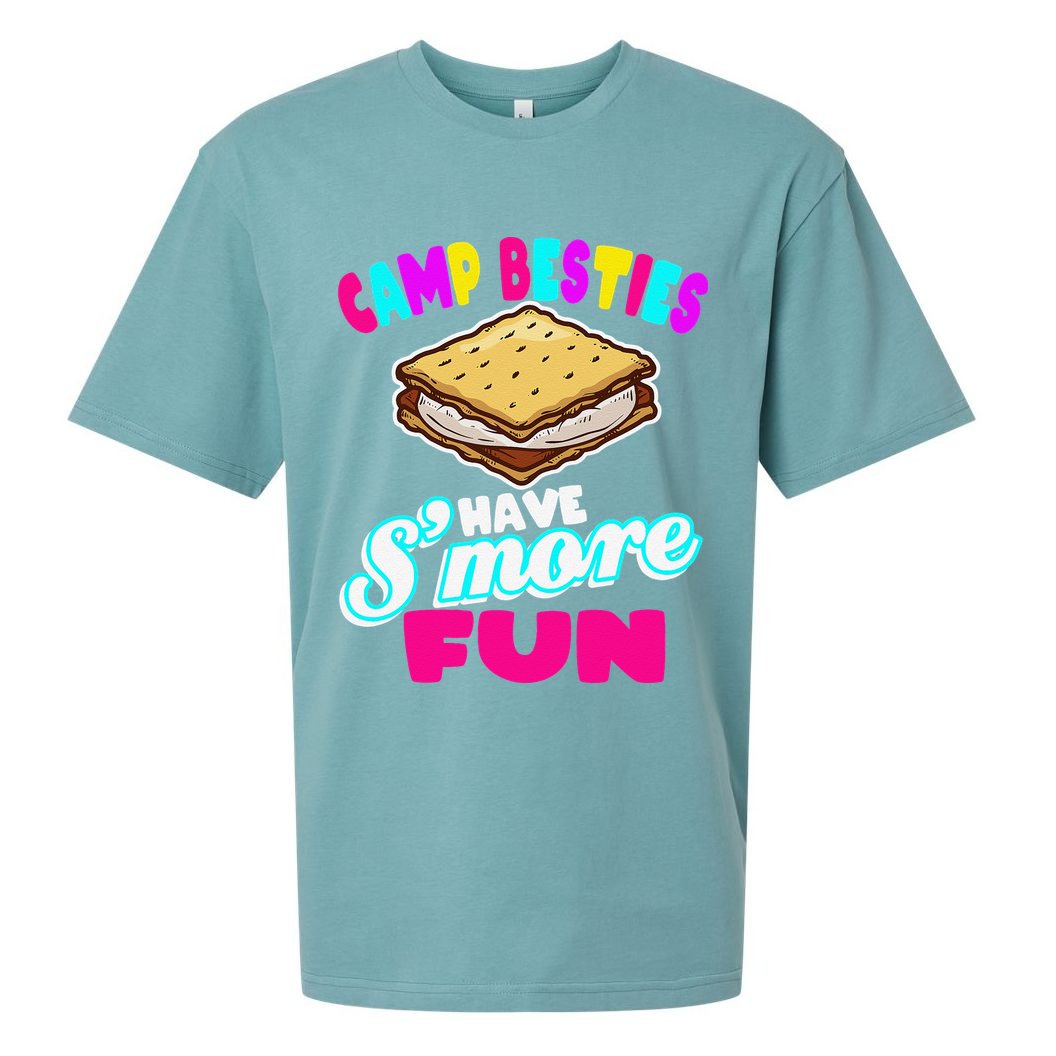 Camp Besties Have Smore Fun Sueded Cloud Jersey T-Shirt