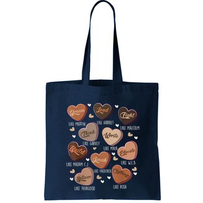 Celebrating Black History With Educated Leader Hearts Bag