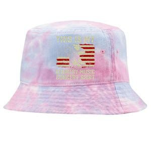 Cowboy Boots Hat This Is My Country Music Concert Tie-Dyed Bucket Hat