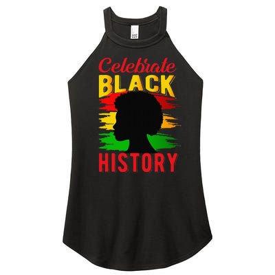 Celebrate Black History Juneteenth Black History Month Women’s Perfect Tri Rocker Tank