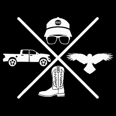 Crow Boots Hat and Truck Funny Hardy Family T-Shirt