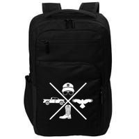 Crow Boots Hat and Truck Funny Hardy Family Impact Tech Backpack