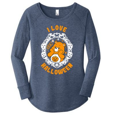 C.a.r.e Bears Halloween Trickor Sweet Bear Spooky Poster Women's Perfect Tri Tunic Long Sleeve Shirt