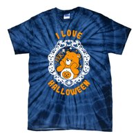 C.a.r.e Bears Halloween Trickor Sweet Bear Spooky Poster Tie-Dye T-Shirt