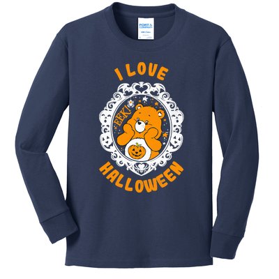 C.a.r.e Bears Halloween Trickor Sweet Bear Spooky Poster Kids Long Sleeve Shirt