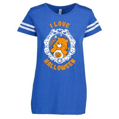 C.a.r.e Bears Halloween Trickor Sweet Bear Spooky Poster Enza Ladies Jersey Football T-Shirt