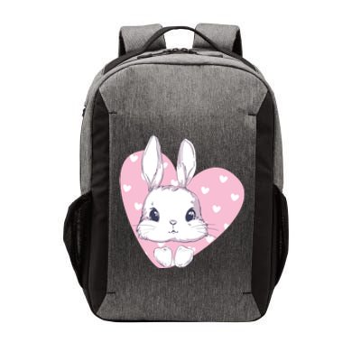 Cute Bunny Heart Pink Girly Love Rabbit Childrens Vector Backpack