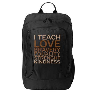 Celebrate Black History Month I Teach Black History Teacher City Backpack