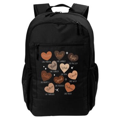 Celebrating Black History With Educated Leader Hearts Backpack