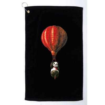 Coolest Bear Hanging Platinum Collection Golf Towel