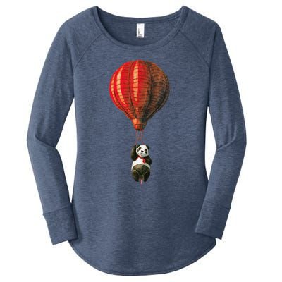 Coolest Bear Hanging Women's Perfect Tri Tunic Long Sleeve Shirt