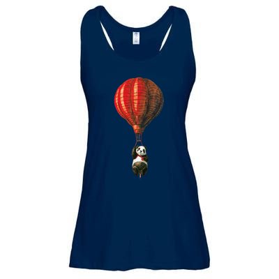 Coolest Bear Hanging Ladies Essential Flowy Tank