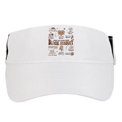 Celebrate Black History Month Melanin African American Adult Drive Performance Visor