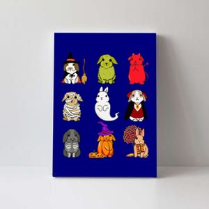 Cute Bunny Halloween Canvas