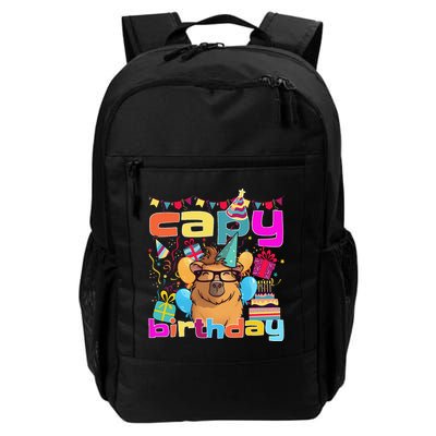 Capy Birthday Happy Birthday Capybara. Funny Capybara Lover Backpack