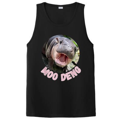 Cute Baby Hippo Moo Deng Bouncy Pig In Thai Hippopotamus PosiCharge Competitor Tank