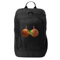 Coconut Bra Hawaii Luau Costume Funny City Backpack