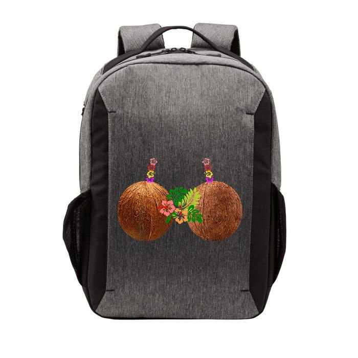 Coconut Bra Hawaii Luau Costume Funny Vector Backpack