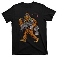 Catfishing Bigfoot Hunting Catfisher T-Shirt