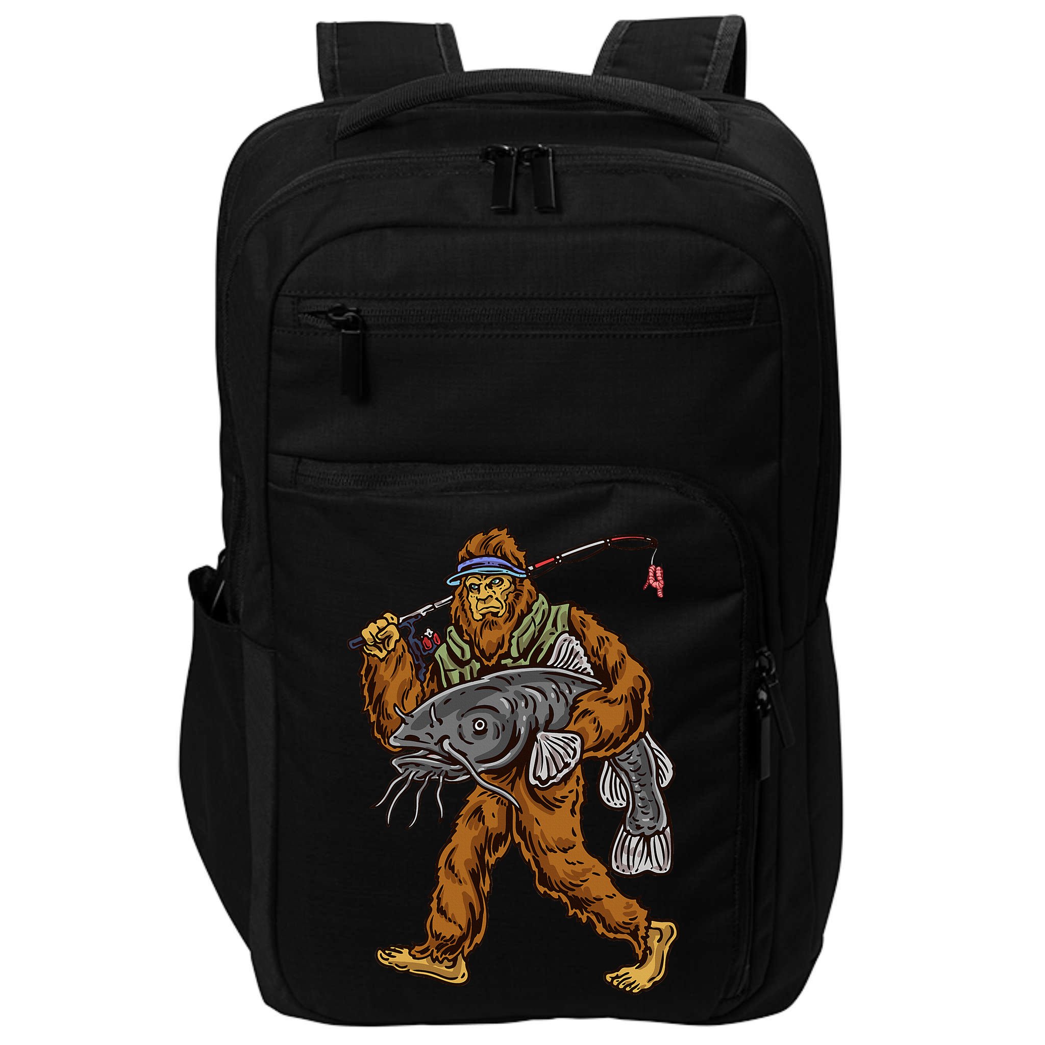 Catfishing Bigfoot Hunting Catfisher Impact Tech Backpack