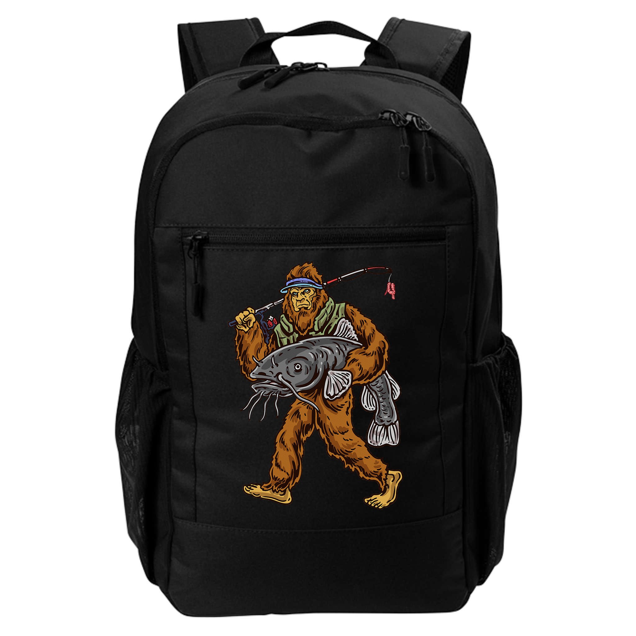 Catfishing Bigfoot Hunting Catfisher Backpack