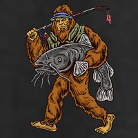Catfishing Bigfoot Hunting Catfisher Hat