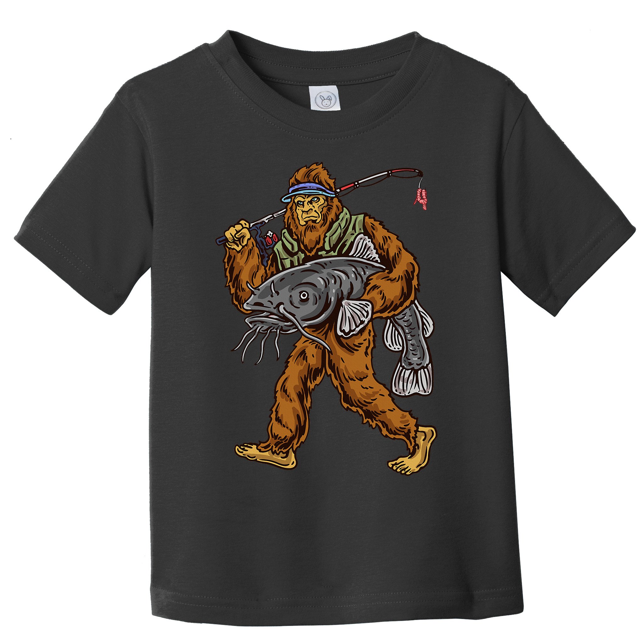 Catfishing Bigfoot Hunting Catfisher Toddler T-Shirt