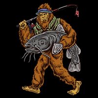 Catfishing Bigfoot Hunting Catfisher Visor