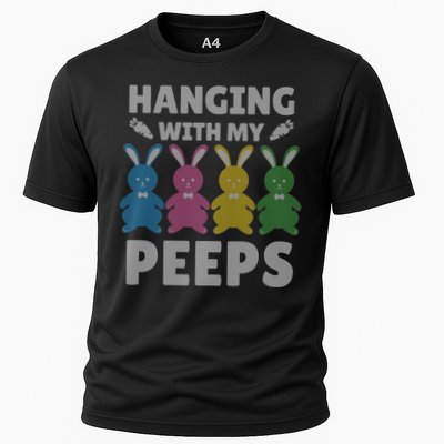 Cute Bunnies Hanging With My Peeps Great Gift Performance Shirt