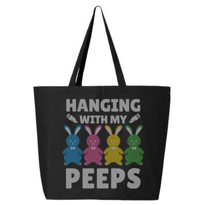 Cute Bunnies Hanging With My Peeps Great Gift 25L Jumbo Tote