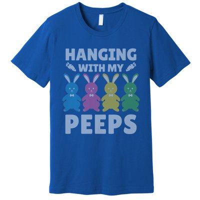 Cute Bunnies Hanging With My Peeps Great Gift Premium T-Shirt