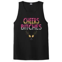 Cheers Bitches Happy New Years Eve  Gift PosiCharge Competitor Tank