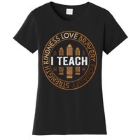 Celebrate Black History Month Teach Black History Teacher Women's T-Shirt