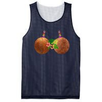 Coconut Bra Hawaii Luau Costume Funny Mesh Reversible Basketball Jersey Tank