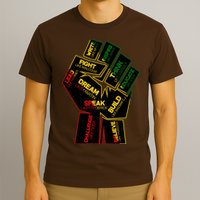 Cool Black History Month Historical Figures Protest Fist T-Shirt