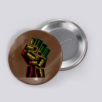 Cool Black History Month Historical Figures Protest Fist Button