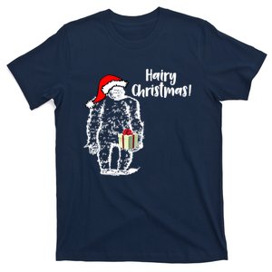 Christmas Bigfoot Hairy Christmas T-Shirt