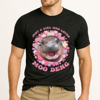 Cute Baby Hippo Moo Deng Cool Just A Girl Who Loves Moo Deng Cooling Performance Crew T-Shirt