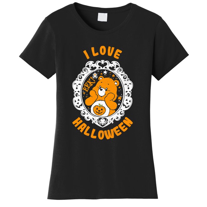 C.a.r.e Bears Halloween Trick Or Sweet Bear Spooky Poster Women's T-Shirt