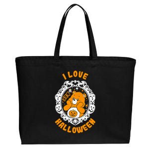 C.a.r.e Bears Halloween Trick Or Sweet Bear Spooky Poster Cotton Canvas Jumbo Tote