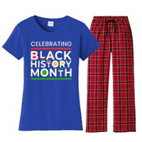 Celebrating Black History Month African American Gift Women's Flannel Pajama Set