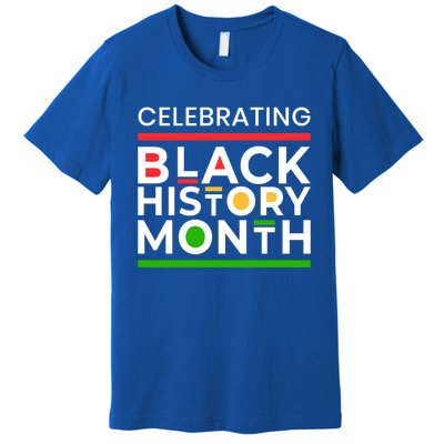 Celebrating Black History Month African American Gift Premium T-Shirt