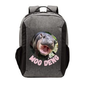 Cute Baby Hippo Moo Deng Bouncy Pig In Thai Hippopotamus Vector Backpack