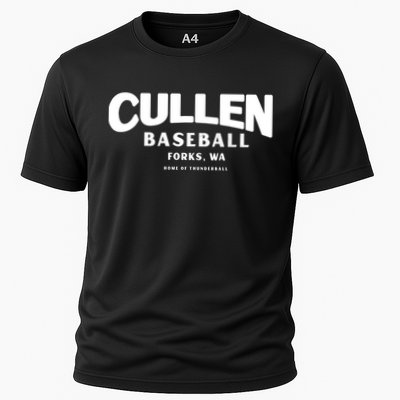 Cullen Baseball Home Of Thunderball Forks Washington Gift Cooling Performance Crew T-Shirt